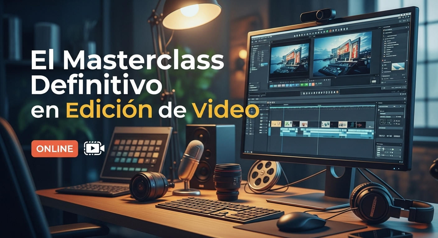 «Transforma tus Grabaciones: El Masterclass Definitivo en Edición de Video»